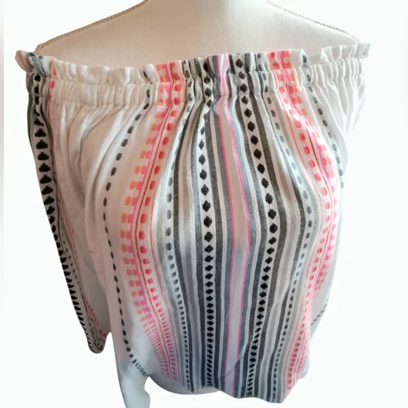 LemlemWomen's Off-Shoulder Striped Top - Picture 5 of 9